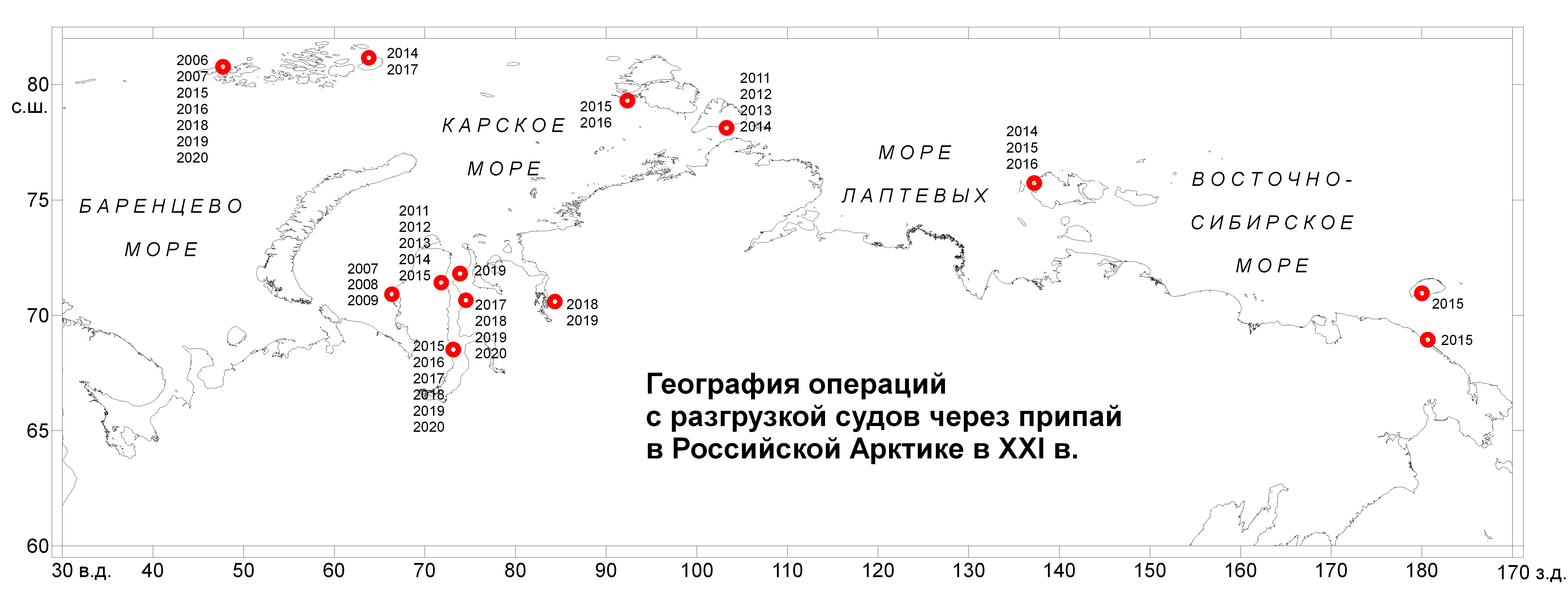 Обеспечение разгрузки морских судов через лед берегового припая - ООО  «Арктик Шельф Консалтинг»